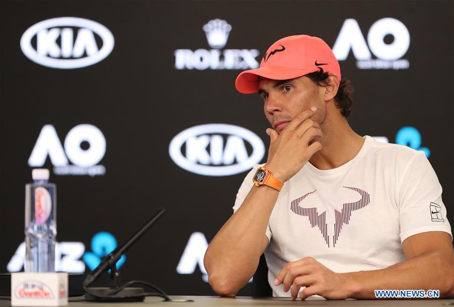 (SP)AUSTRALIA-MELBOURNE-TENNIS-AUSTRALIAN OPEN-RAFAEL NADAL