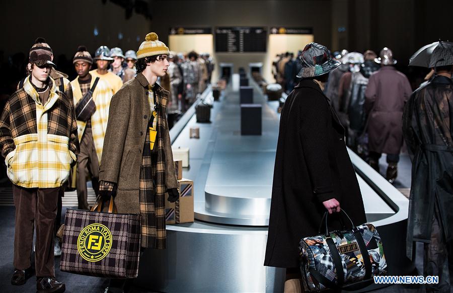 ITALY-MILAN-MEN'S FASHION WEEK-FENDI