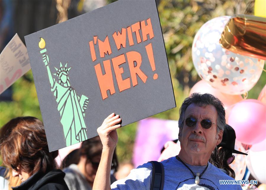 U.S.-LOS ANGELES-WOMEN'S MARCH