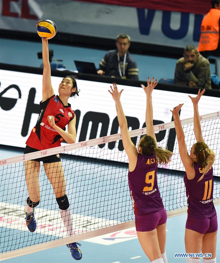 (SP)TURKEY-ISTANBUL-VOLLEYBALL-TURKISH WOMEN LEAGUE