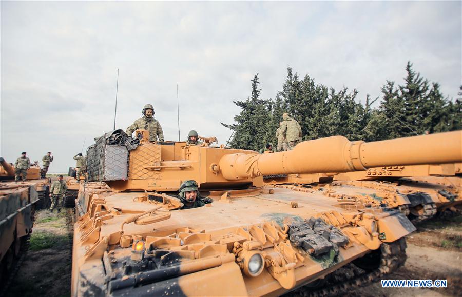 TURKEY-HATAY-TURKISH TROOPS-SYRIA-AFRIN-ENTRY