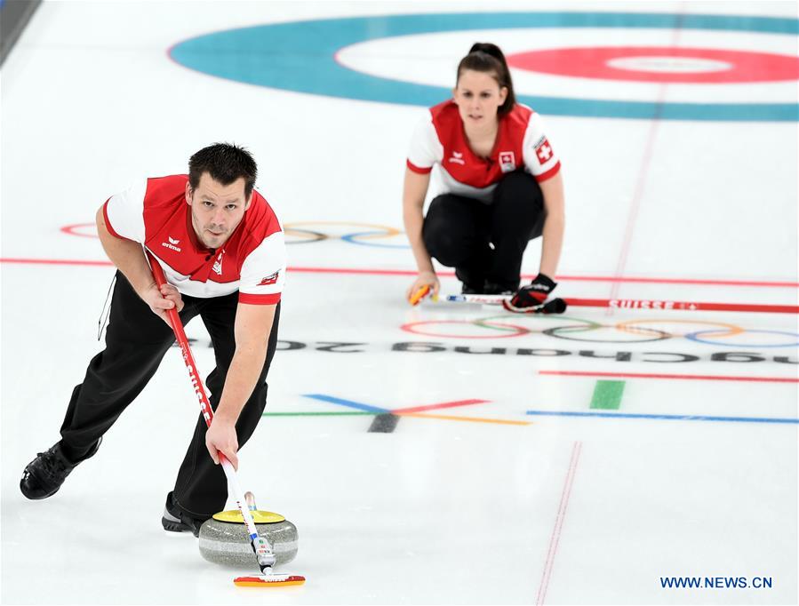 (SP)OLY-SOUTH KOREA-PYEONGCHANG-CURLING-MIXED DOUBLES-SEMI-FINAL-OAR VS SUI