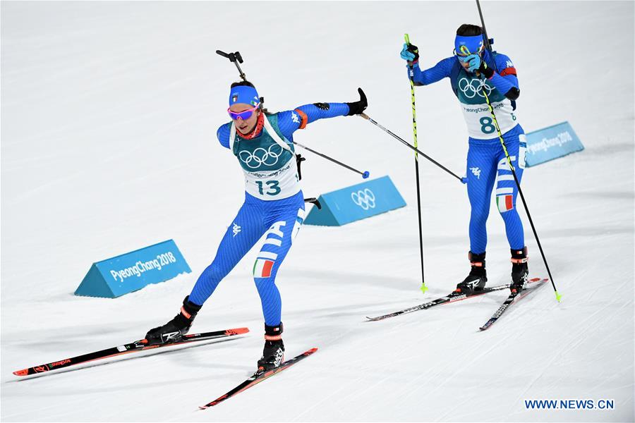 (SP)OLY-SOUTH KOREA-PYEONGCHANG-BIATHLON-WOMEN'S 12.5KM MASS START