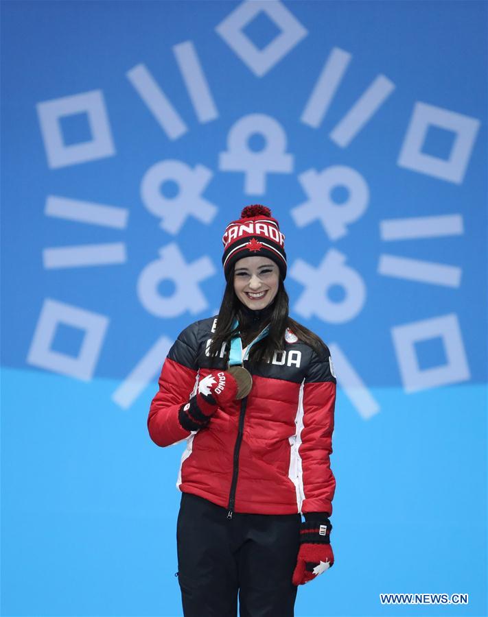 (SP)OLY-SOUTH KOREA-PYEONGCHANG-FIGURE SKATING-LADIES' SINGLE SKATING-MEDAL CEREMONY