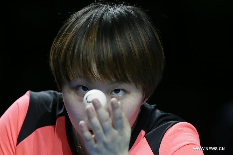 (SP)BRITAIN-LONDON-TABLE TENNIS-ITTF TEAM WORLD CUP-DAY 3