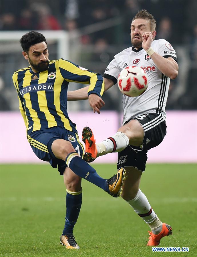 (SP)TURKEY-ISTANBUL-ZIRAAT TURKISH CUP-SEMIFINAL-BESIKTAS VS FENERBAHCE