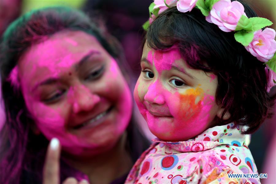 MYANNMAR-YANGON-HOLI FESTIVAL