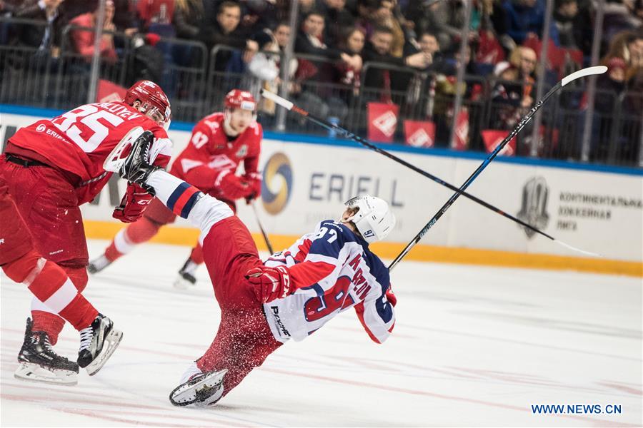 (SP)RUSSIA-MOSCOW-KHL-PLAYOFFS-SPARTAK VS CSKA