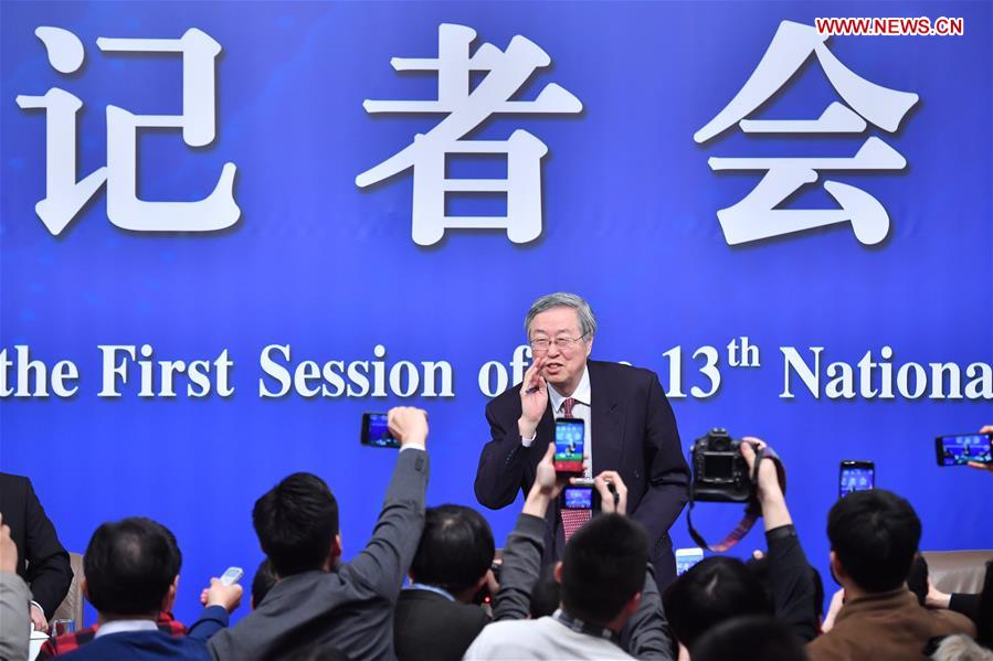 (TWO SESSIONS)CHINA-BEIJING-NPC-PRESS CONFERENCE-FINANCIAL REFORM (CN)