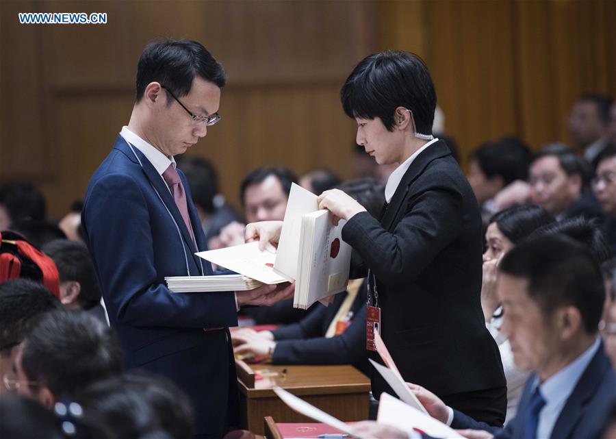 (TWO SESSIONS)CHINA-BEIJING-NPC-THIRD PLENARY MEETING (CN)