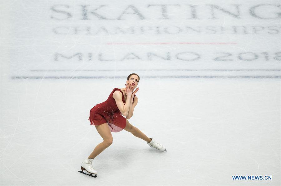 (SP)ITALY-MILAN-FIGURE SKATING-ISU WORLD CHAMPIONSHIPS