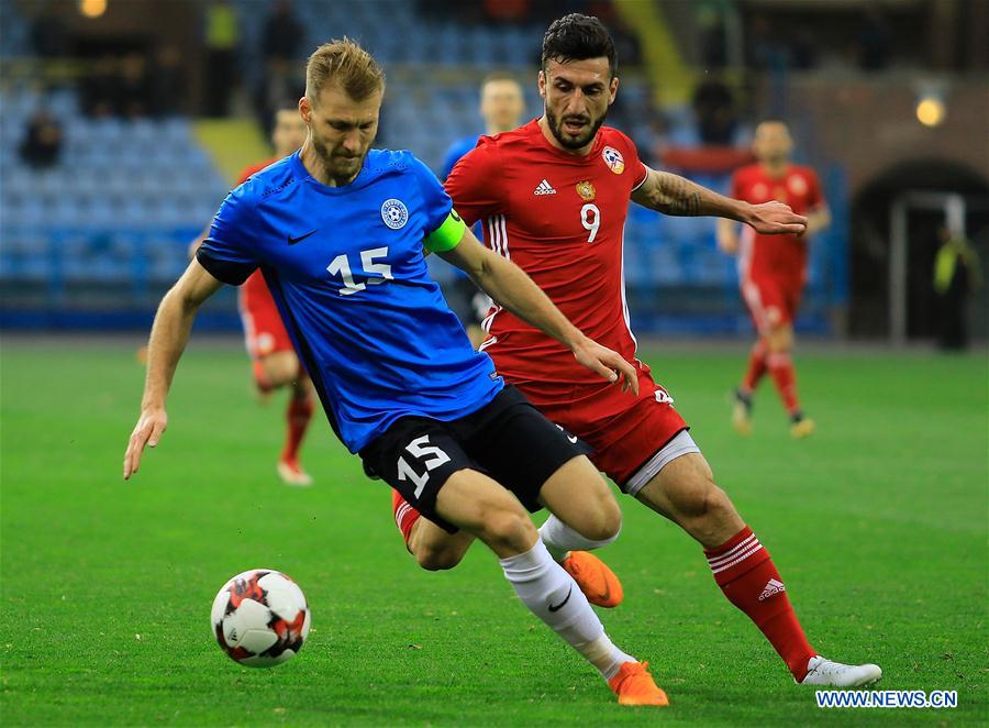 (SP)ARMENIA-YEREVAN-SOCCER-FRIENDLY MATCH-ARM VS EST 