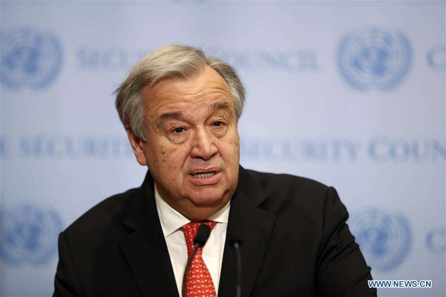 UN-ANTONIO GUTERRES-PRESS ENCOUNTER