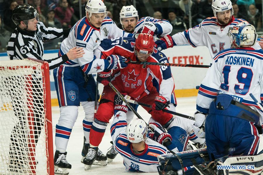 (SP)RUSSIA-MOSCOW-ICE HOCKEY-KHL-PLAYOFF