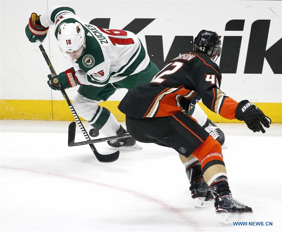 (SP)U.S.-ANAHEIM-ICE HOCKEY-NHL