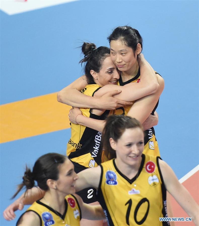 (SP)TURKEY-ISTANBUL-CEV CHAMPIONS LEAGUE-PLAYOFFS-VAKIFBANK VS VOLERO ZURICH