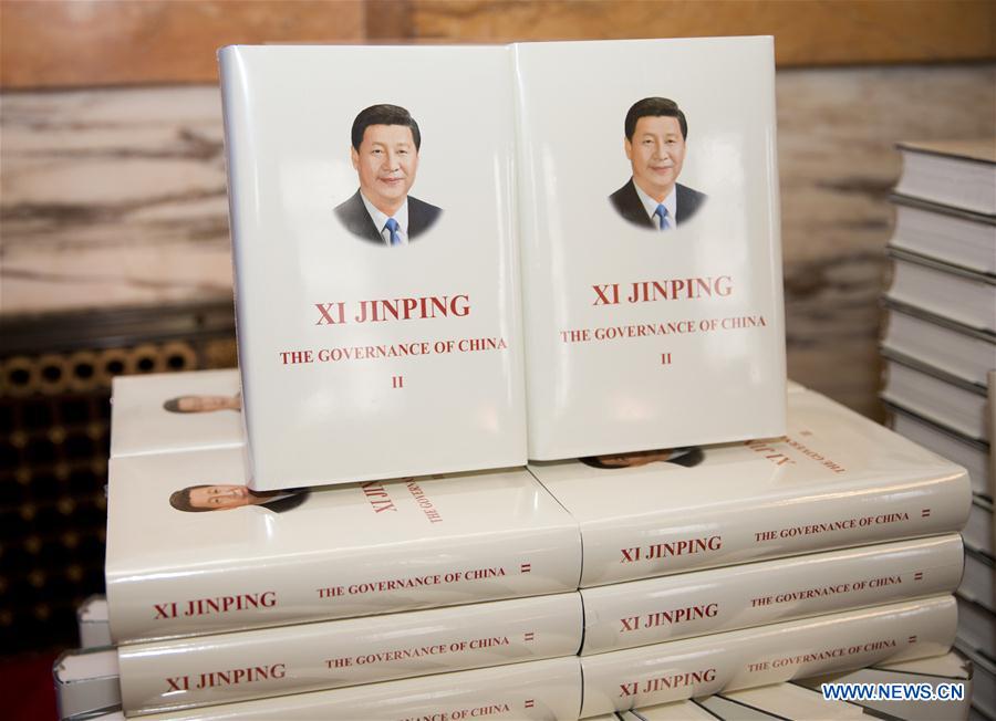 BRITAIN-LONDON-XI JINPING-BOOK ON GOVERNANCE-LAUNCH