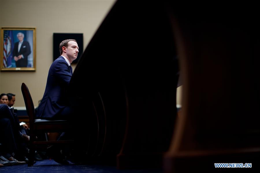 U.S.-WASHINGTON D.C.-FACEBOOK-ZUCKERBERG-HEARING