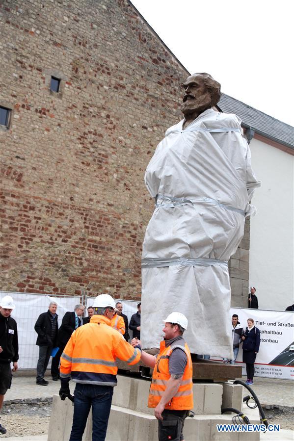 GERMANY-TRIER-KARL MARX STATUE-CHINA