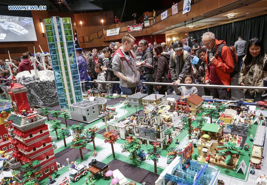 CANADA-VANCOUVER-LEGO-EXHIBITION