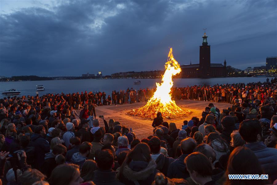 SWEDEN-STOCKHOLM-VALBORG-SPRING