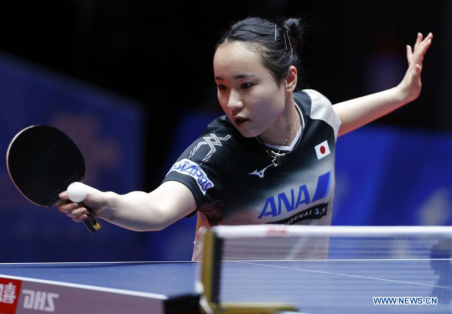 (SP)SWEDEN-HALMSTAD-TABLE TENNIS-WORLD TEAM CHAMPIONSHIPS-DAY 3