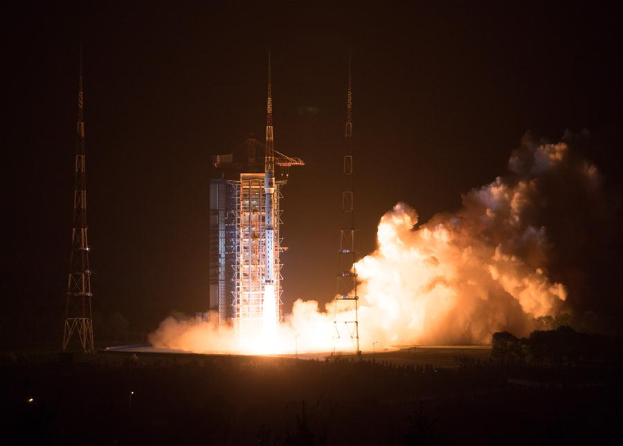 CHINA-TAIYUAN-GAOFEN-5 SATELLITE-LAUNCHED