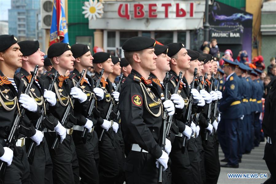 RUSSIA-VLADIVOSTOK-VICTORY DAY-CELEBRATION