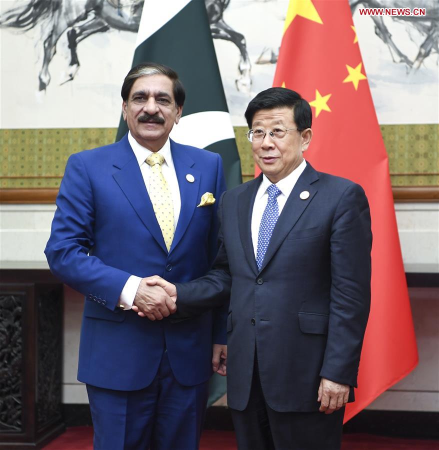 CHINA-PAKISTAN-ZHAO KEZHI-MEETING (CN)