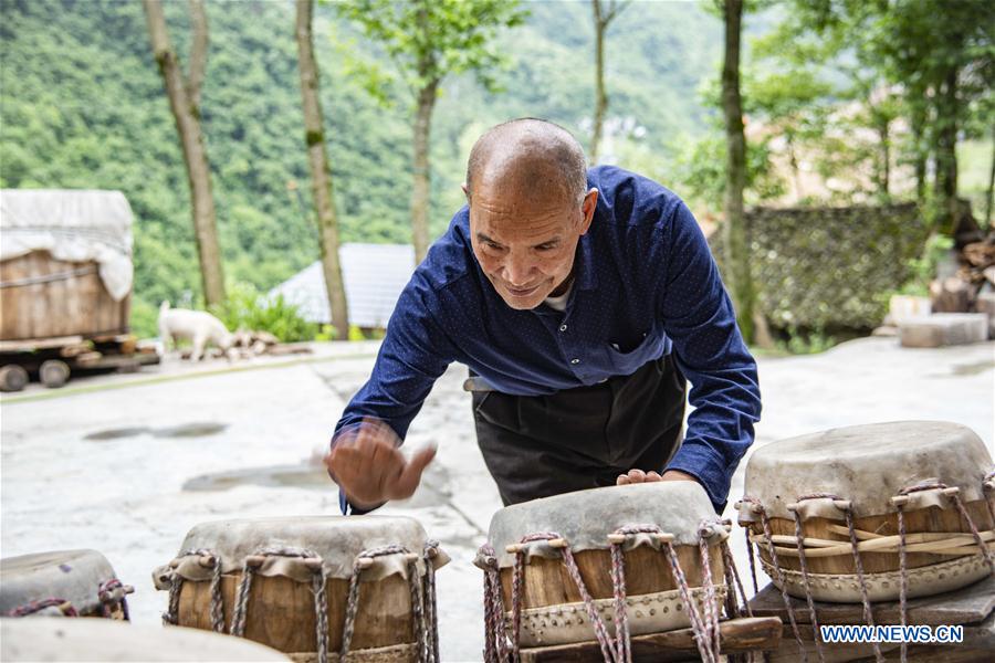 CHINA-HUBEI-DINGTANG DRUMS (CN)