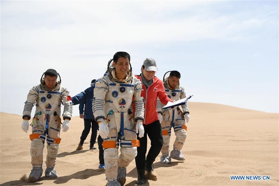 CHINA-GANSU-TAIKONAUT-DESERT-WILDERNESS-SURVIVAL-TRAINING (CN)