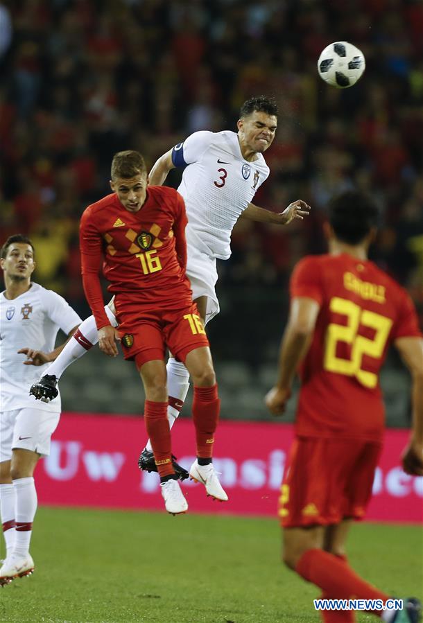 (SP)BELGIUM-BRUSSELS-FOOTBALL-FRIENDLY-BEL VS POR