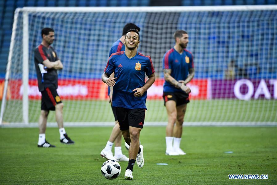 (SP)RUSSIA-SOCHI-2018 WORLD CUP-SPAIN-TRAINING