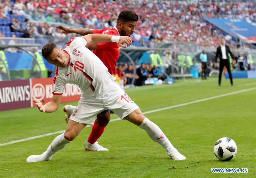 (SP)RUSSIA-SAMARA-2018 WORLD CUP-GROUP E-COSTA RICA VS SERBIA