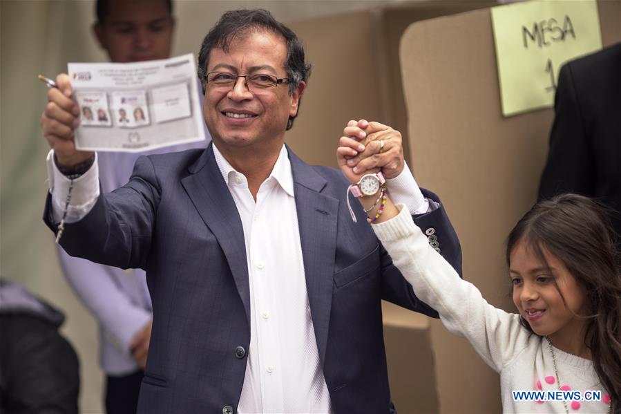 COLOMBIA-BOGOTA-PRESIDENTIAL VOTING-SECOND ROUND