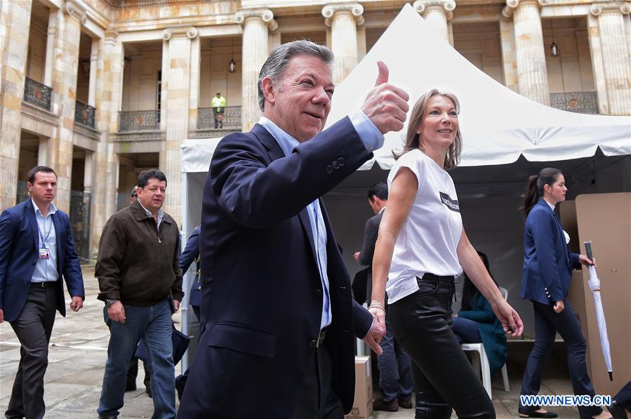 COLOMBIA-BOGOTA-PRESIDENTIAL VOTING-SECOND ROUND