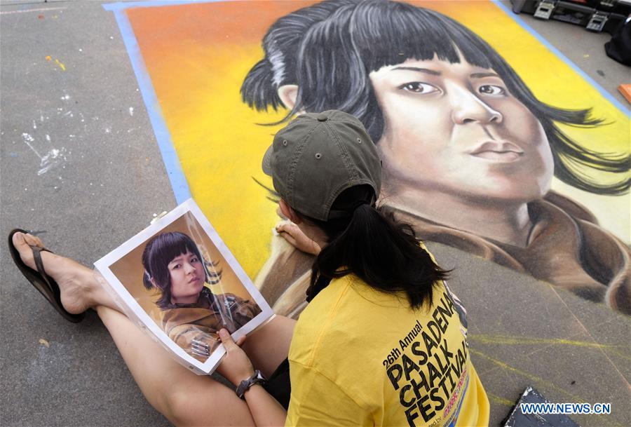 U.S.-LOS ANGELES-CHALK FESTIVAL