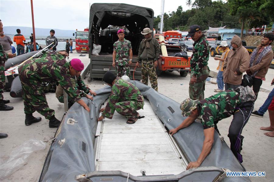 INDONESIA-NORTH SUMATERA-BOAT SINKING