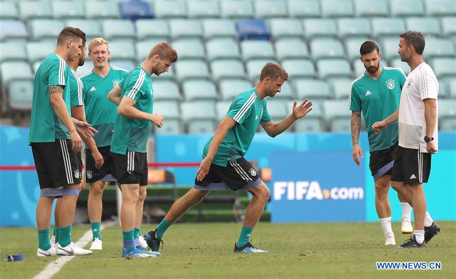 (SP)RUSSIA-SOCHI-2018 WORLD CUP-GERMANY-TRAINING