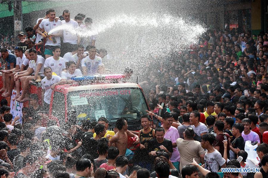 PHILIPPINES-SAN JUAN CITY-ANNUAL WATTAH-WATTAH FESTIVAL