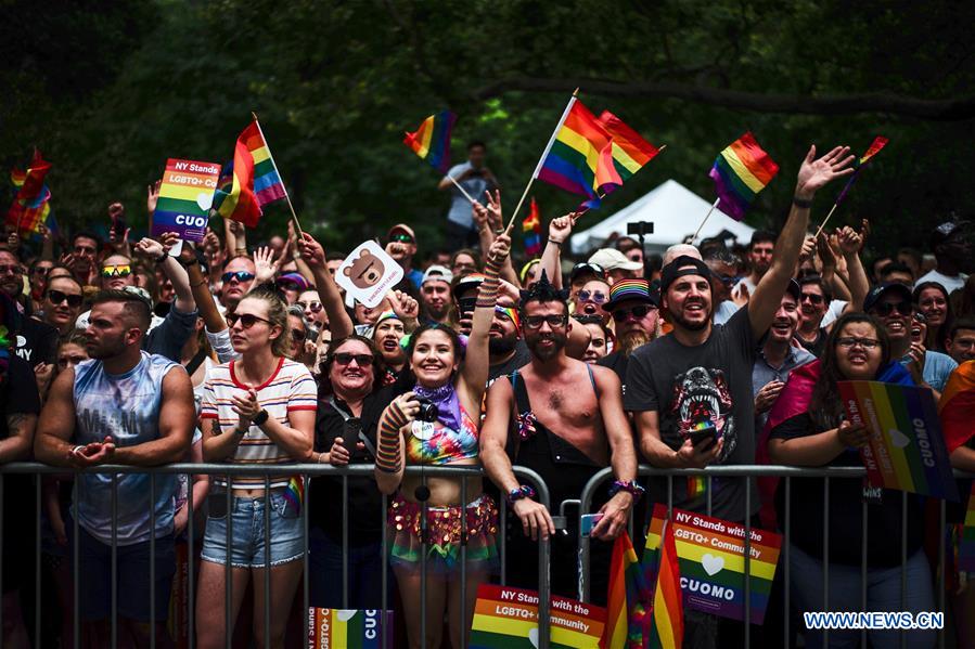 U.S.-NEW YORK-PRIDE PARADE