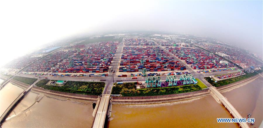 CHINA-SHANGHAI-PUDONG-AERIAL VIEW (CN)