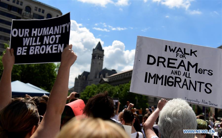 U.S.-WASHINGTON D.C.-IMMIGRATION POLICIES-PROTEST