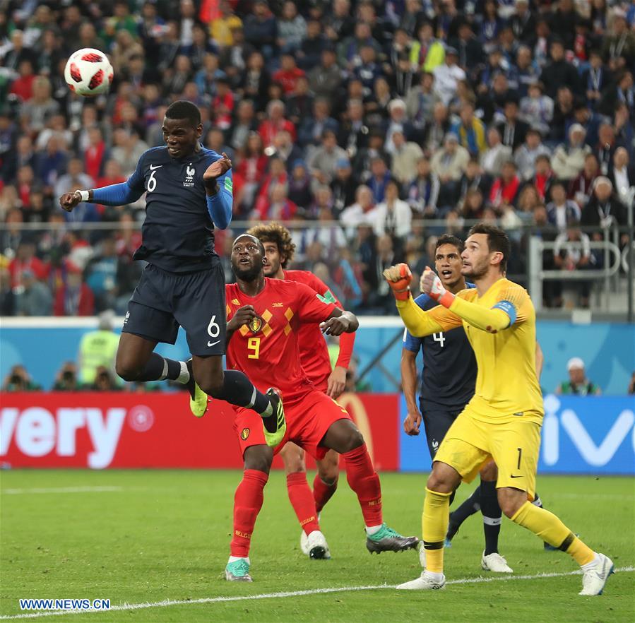 (SP)RUSSIA-SAINT PETERSBURG-2018 WORLD CUP-SEMIFINAL-FRANCE VS BELGIUM