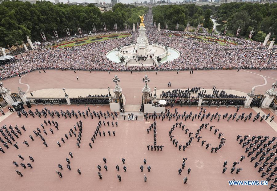 BRITAIN-LONDON-RAF-100TH ANNIVERSARY