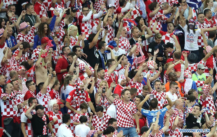 (SP)RUSSIA-MOSCOW-2018 WORLD CUP-SEMIFINAL-ENGLAND VS CROATIA