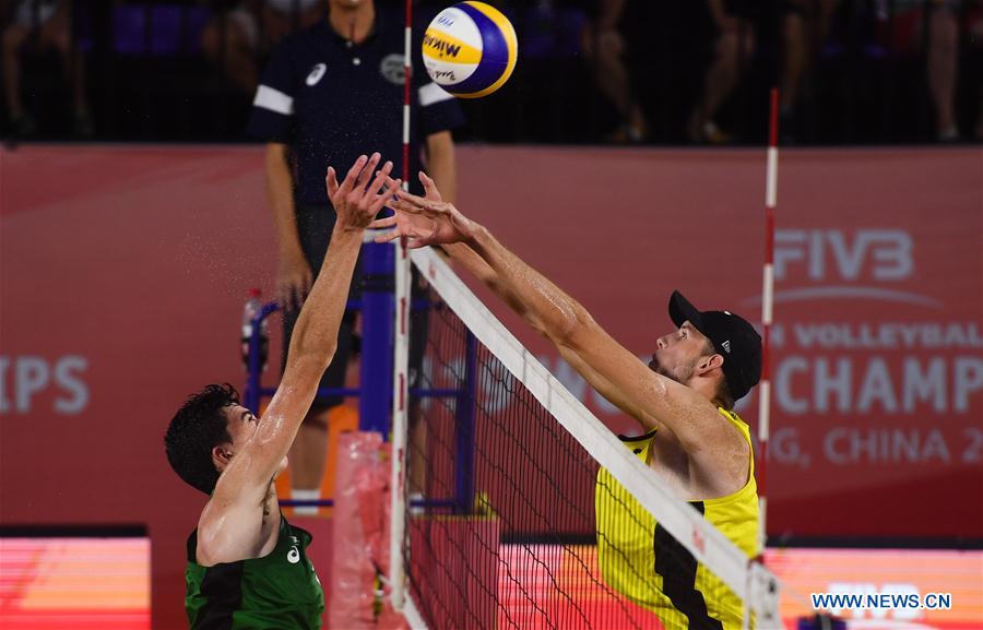 (SP)CHINA-NANJING-BEACH VOLLEYBALL-U19 WORLD CHAMPIONSHIPS (CN)