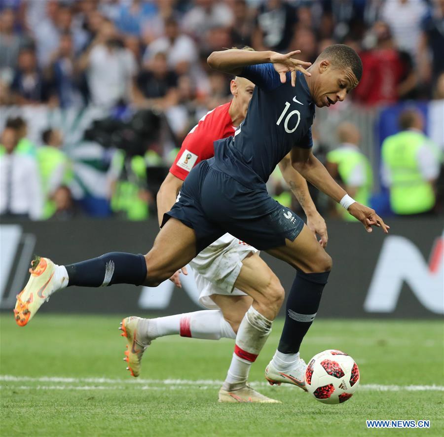 (SP)RUSSIA-MOSCOW-2018 WORLD CUP-FINAL-FRANCE VS CROATIA