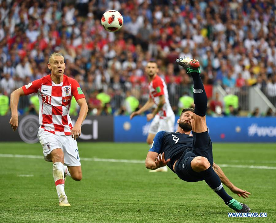 (SP)RUSSIA-MOSCOW-2018 WORLD CUP-FINAL-FRANCE VS CROATIA