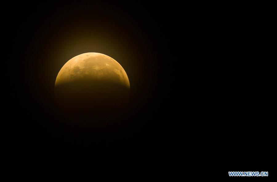 VIETNAM-TINH HAU GIANG-LUNAR ECLIPSE